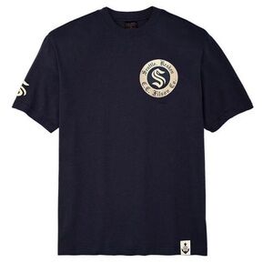 NHL Seattle Kraken Filson Navy Gloves Tee Large